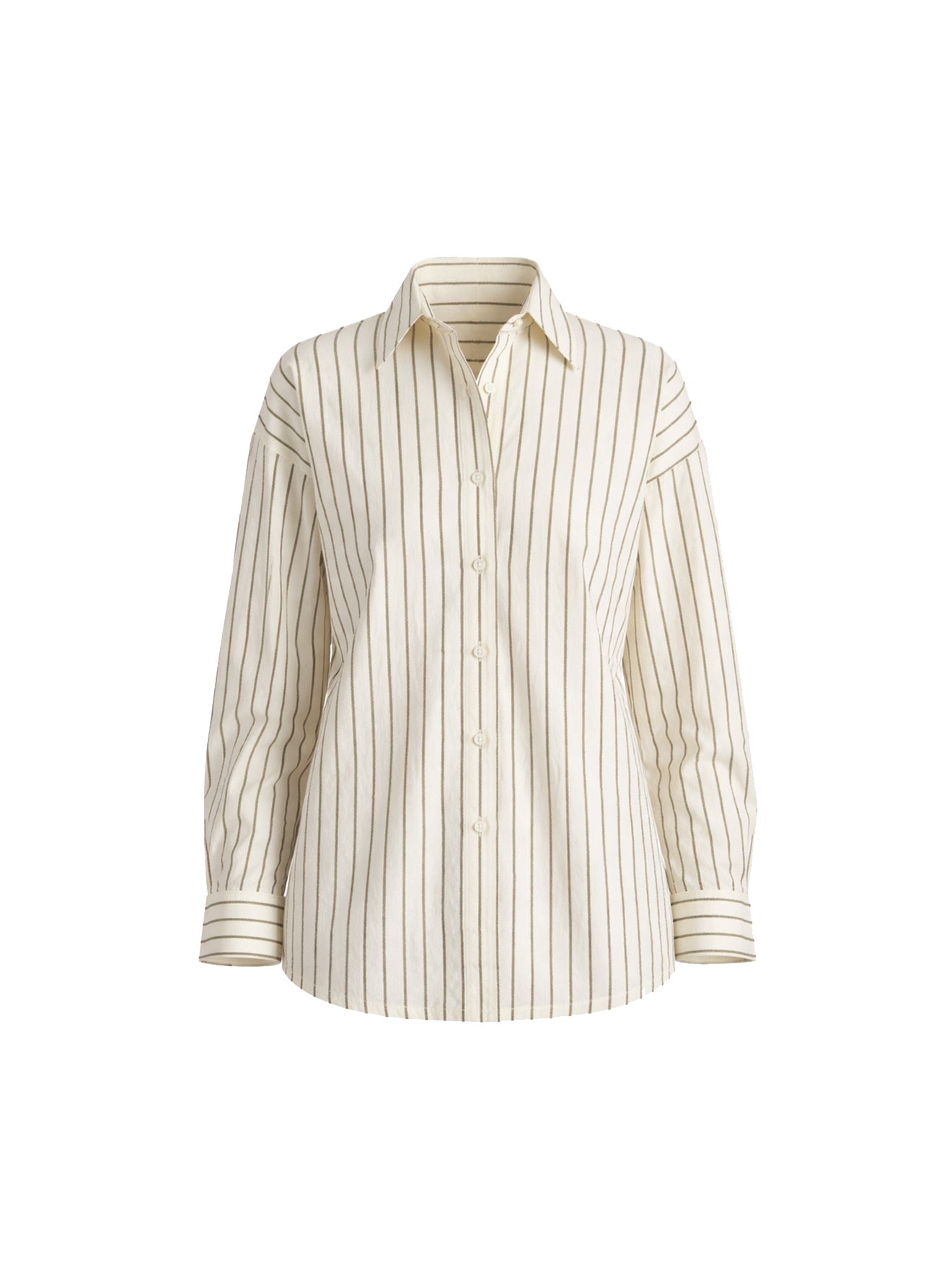 Vanilla Stripe Cotton Shirt